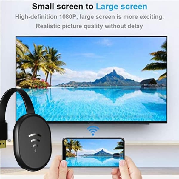 HDMI Display Dongle Adapter, Videostrømming Dongle Mottaker Brukt