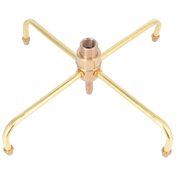 G1/2 Hunn G3/4 Hane 4-Arms Rotasjons Vannfontene Dysen Sprinkler for Hage Dam
