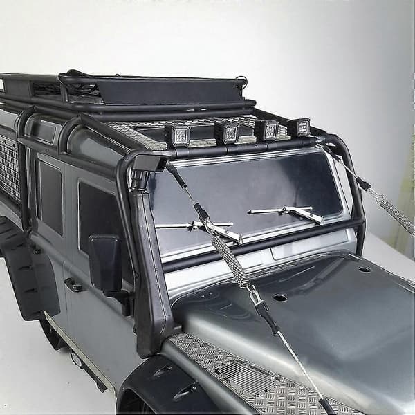 Modifierad S S Biltopp S Stötfångare För Axial Scx10 4 6 1/10 Rc Crawle