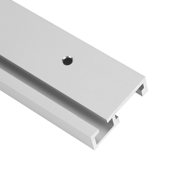 Aluminium Högstyrka Gehrungsstång Slider Bordsåg Mätare Stång Träbearbetningsverktyg utan Skala 0,4m: 3 Fasta Hål