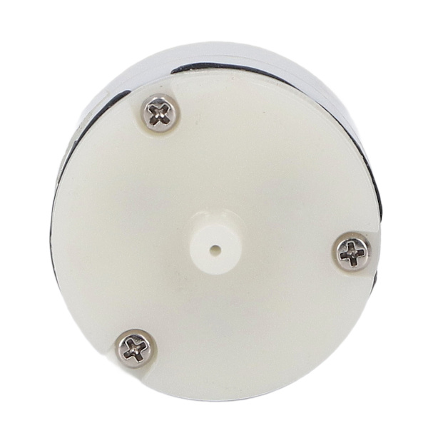 Mikro luftpump Elektrisk pneumatisk membranvakuum mekanisk transmission 1 port 370 Vit DC24V