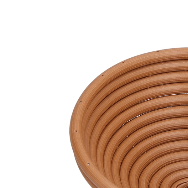 Vaskbar brødhevingskurv Innovativ form bakeform for kjøkken, hjemmebaking rund
