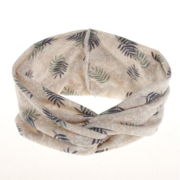 Boho-hiuspanta, leveä solmittu hiuspanta, venyvä turban