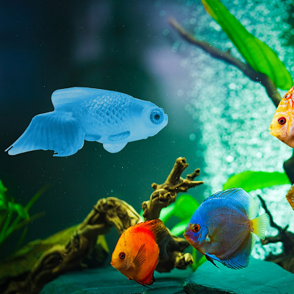 Silikon Kunstig Fisk Akvarium Dekoration Høj Simulation