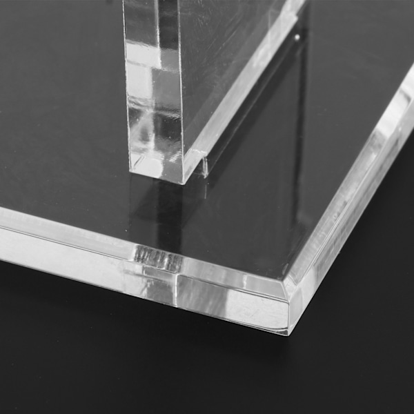 Transparent Lys Sabel Akryl Stativ Skrivebord Lys Sabel Leke Display Stativ Dekorativ Holder