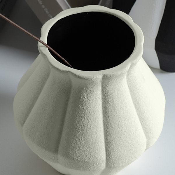 Keramisk Blomster Vase, til Hjemmeindretning, Pejs, Soveværelse, Køkken