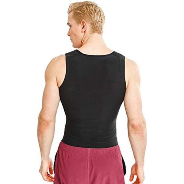 Träningslinne Slimming Vest Sports Sweating Vest Coated Tops