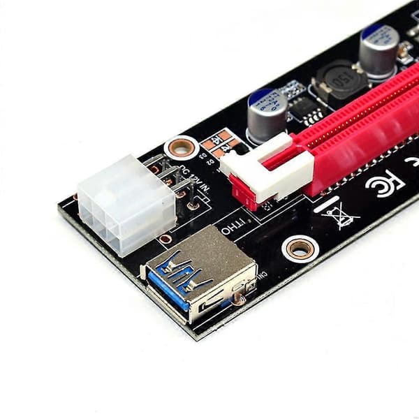 2025 Mini PCIe till PCI Express 16X Riser för extern grafikprocessor till bärbar dator BTC Miner MPCIe till PCI-E-kortplats Mining-kort