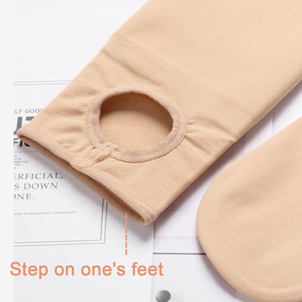 Vintertights for kvinner, elastiske varme tykke termotights