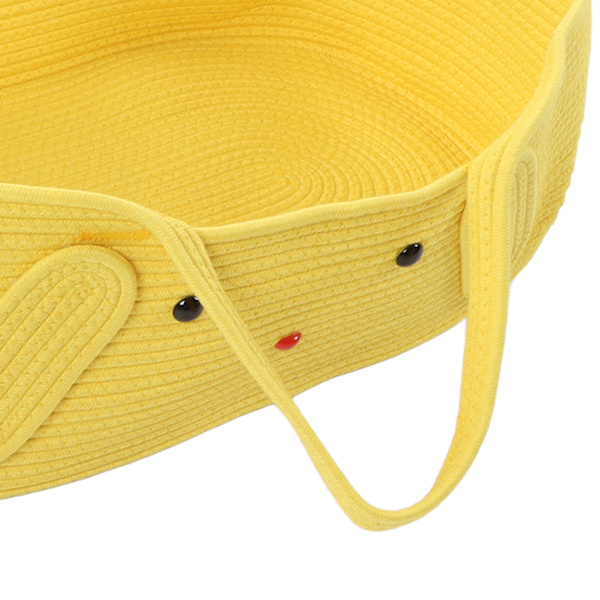 Baby Sleep Basket Fällbar förvaring tecknad säker bärbar bomull baby carry basket