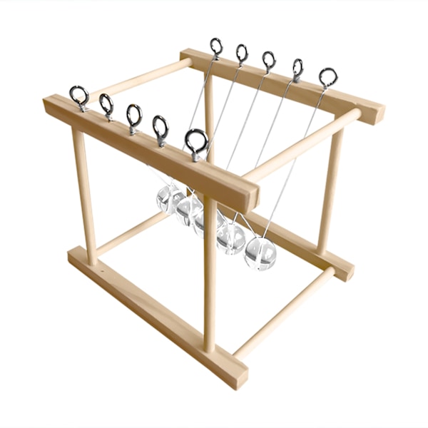 Newtons Vugge DIY Vitenskapseksperiment Leke for Barn Utdanningsintelligensutviklende Leke