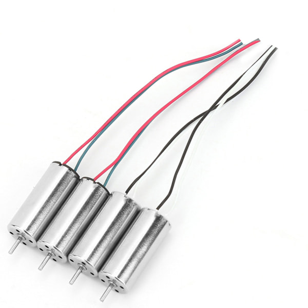 4 stk. Højhastigheds Lavt Forbrug Kernenfri Motor 44000rpm DIY Flymotor