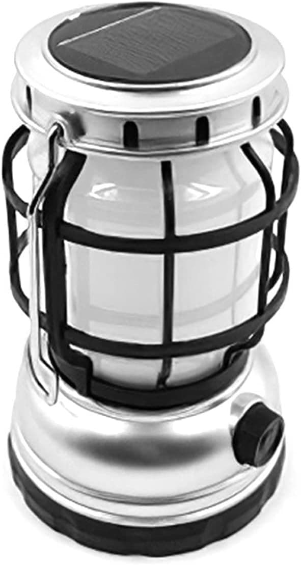Camping Solcellelampe USB Oppladbar Vanntett LED Utendørs Lykt
