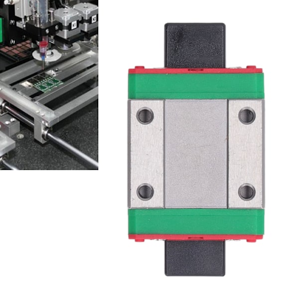 Vognblok Lineær Bevægelsesguide Skinne Glideleje Blok MGN12C til 3D Printer