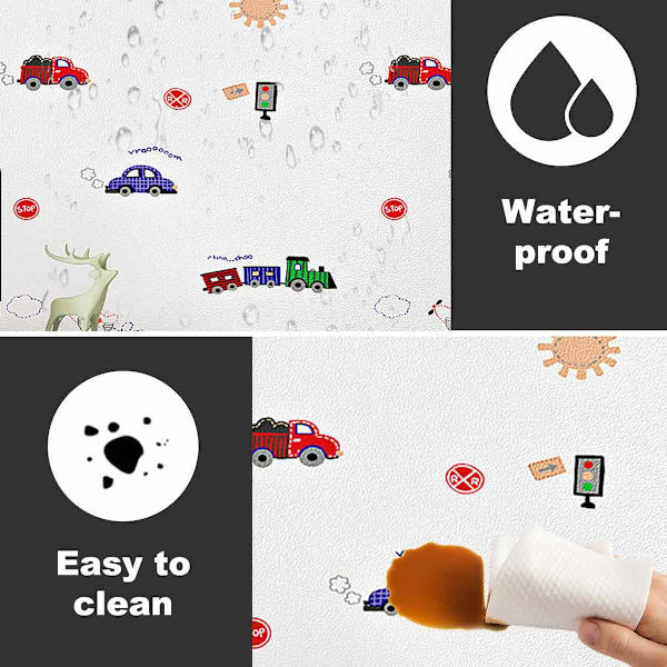 1 rulle Peel and Stick Tapet Kontaktpapir Selvklæbende