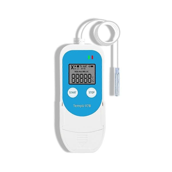Tempu 07b Temperatur-/fuktighetslogger Digital USB Datalogger Termometer Hygrometer för Kylning