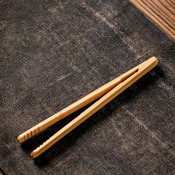 Återanvändbara bambu-toasttänger - Träbrödroststänger för matlagning