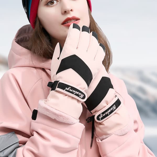 Vattentäta, ventilerande snowboardhandskar, isolerade varma vinterhandskar, passar både män och kvinnor