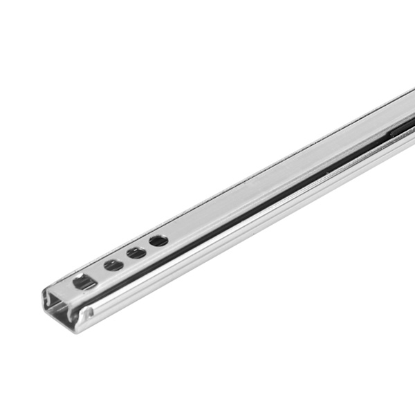 2 st/set 342x17mm kallvalsat stål lådskena kullager glid för skåp sidobord