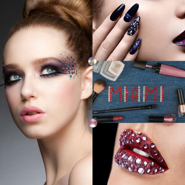 Nagelkonst Rhinestone, Nagelstenar Runda Forma Flatback Gems, för Nageldesign Hantverk Konst Skor