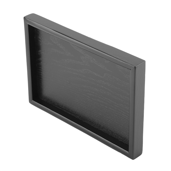 Rektangulär Serveringsbricka av Premiummaterial, Modern Design Kaffe Snacks Tallrik för Hem Hotell Restaurangbruk (22 x 15 cm)