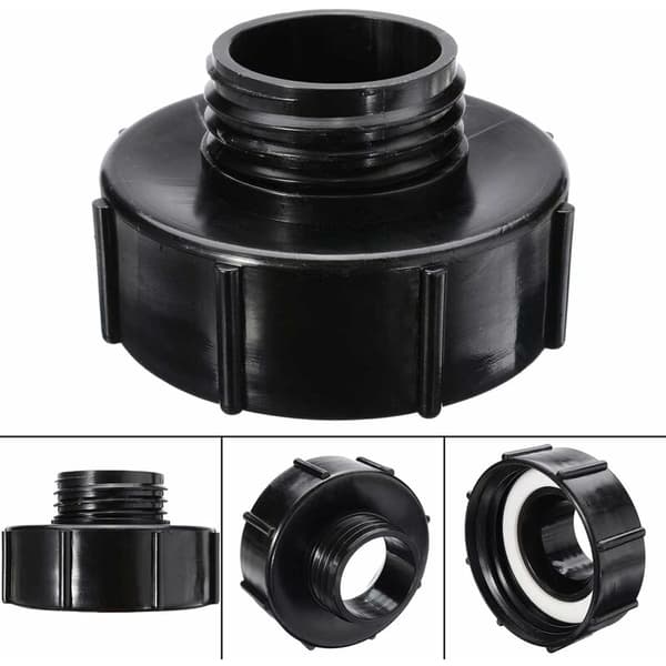 1 stk. Vandhane Tankforbindelse 1000L IBC Tank Adapter Tank Adapter S10