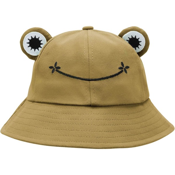 ECOMBOS Frosch Hut Eimer Sonnenhut für Frauen Frosch Eimer Hut