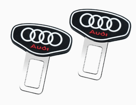 Passer Audi Bilsetebelte Stille Spenne Dekorativ Klips - Pakke med 2