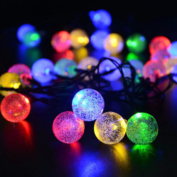 LED-mini rund ballongljus, lång standbytid bollljus för trädgårdsdekoration