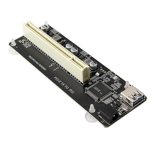 Pcie Pci-e Pci X1 Til Pci Riser Kort Busskort Høy Effektivitet Adapter Konverter USB 3.0 Kabel For Des