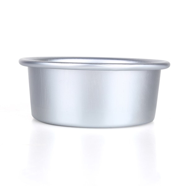 4 tum Aluminiumlegering Non-stick Rund Mini Tårtform Bakform Bakform Läckagesäker och Lätt att Lossa