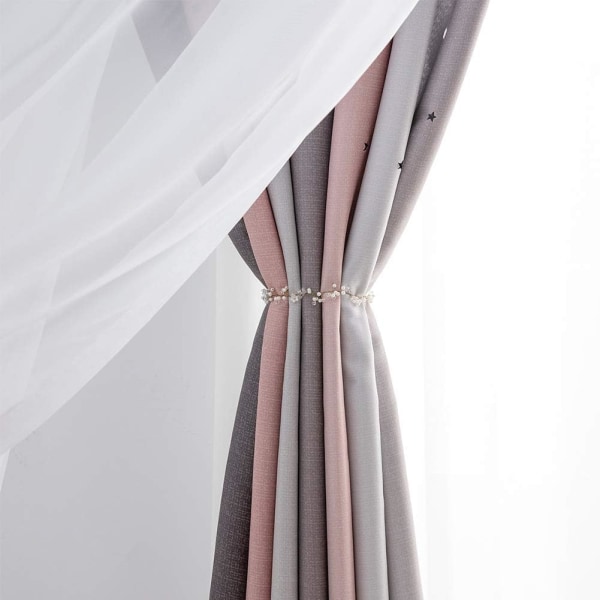 Gardiner Stjerner Lystette, Gardiner Dobbelt Lag Hullet Stripe