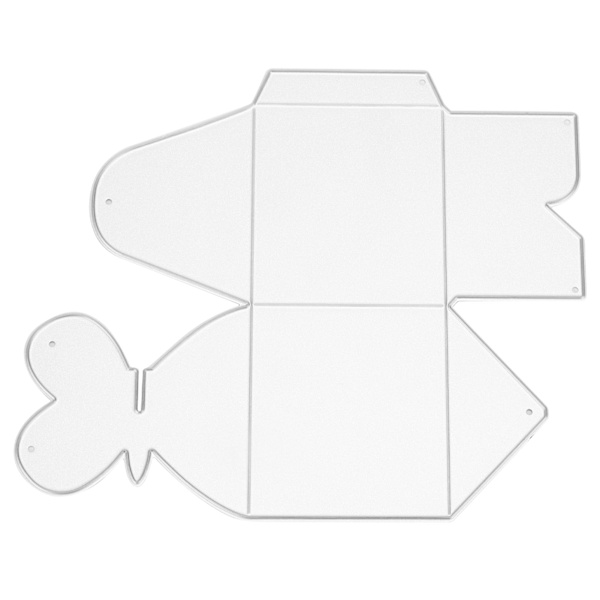 Box Die Cuts Present Enkla Praktiska Hållbara Robusta Bekväma Slim Butterfly Candy Dies