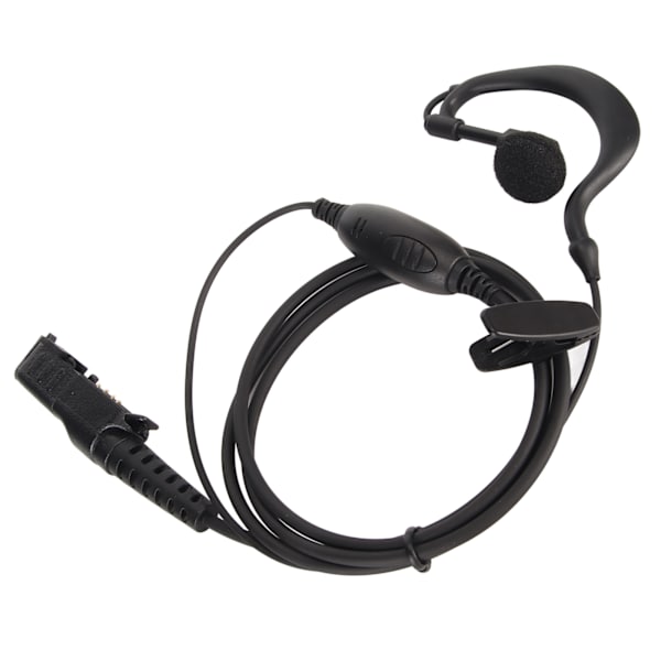 G-formad öronmussla med inbyggd PTT-mikrofon för Motorola XIR P6600 P6620 E8608 E8668 MTP3100 3150 XPR3300