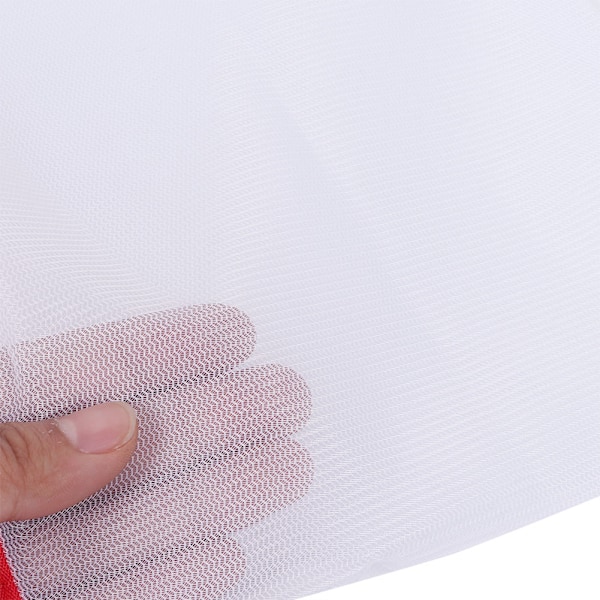 12PCS Återanvändbara Produkter Påsar Ekologisk Polyester Mesh Grönsaker Frukt Leksaker Förvaring