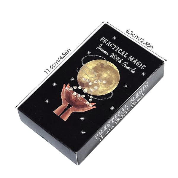 Practical Magic Oracle Cards Tarotkortlekar för nybörjare och proffs