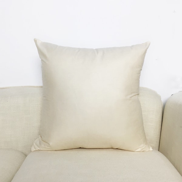 2pcs pillowcase, simple and fashionable, 22*22cm,light beige