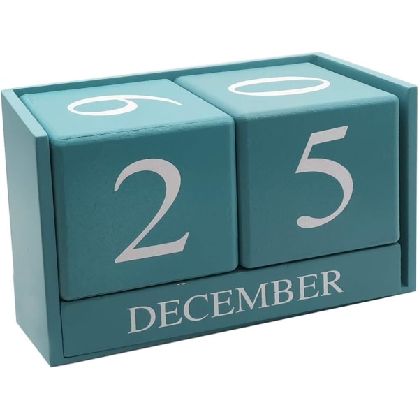 Treblokker Kalender - Evigvarende Blokk Måned Datovisning