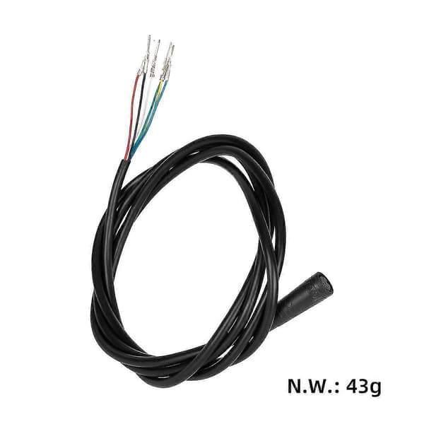 Dashboard Display Tilslutningskabel til El-løbehjul Display 6 Pin Instrument Gas Kabel Par