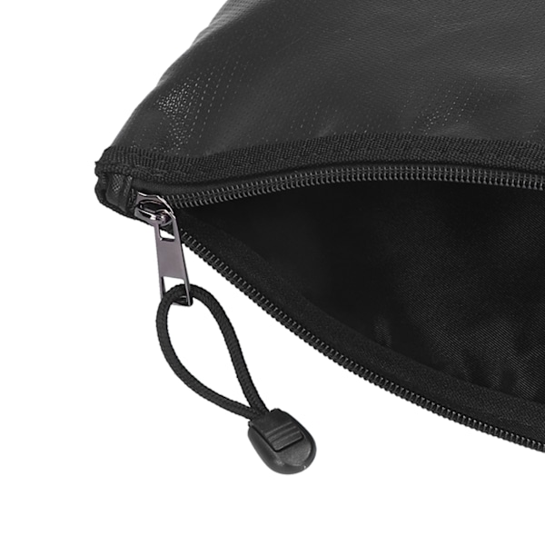 Multifunktionell filväska brandsäker pengaväska vattentät säker förvaringspåse med dragkedja Liten 27x16cm