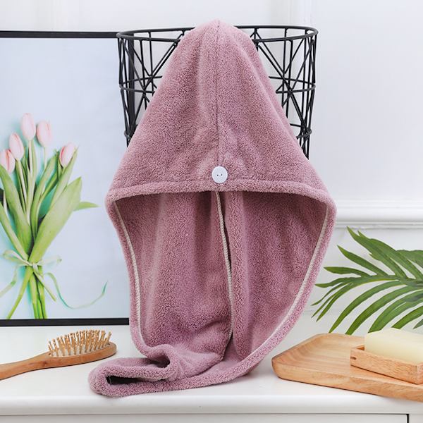 Hårhåndklæde Wrap til Kvinder, 1 Pakke Magic Instant Hår Tørre Turban