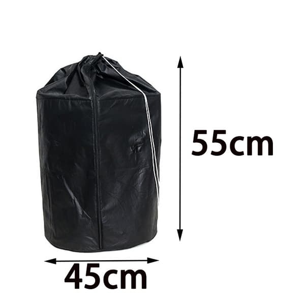 2 x overvintringsbeskyttelse til potteplanter i sort 40 * 40 cm