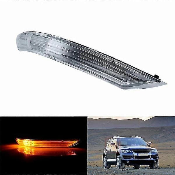 Bil side bakspeil LED blinklys gult lys for - 2007-2011 7l6949102c høyre
