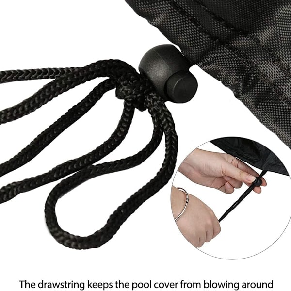 4FT 6/8ft Oval Metall Tank Kallplunge Poolskydd