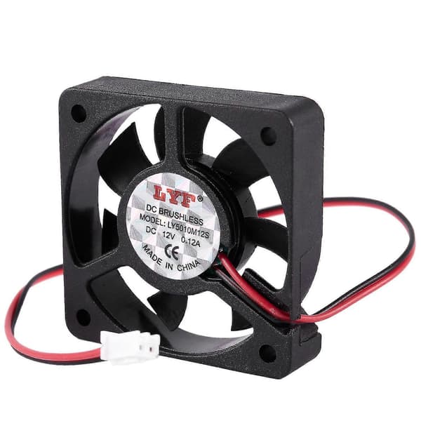 50mm 12v 2pin 4000rpm Sleeve PC Datorlåda CPU Kylfläkt