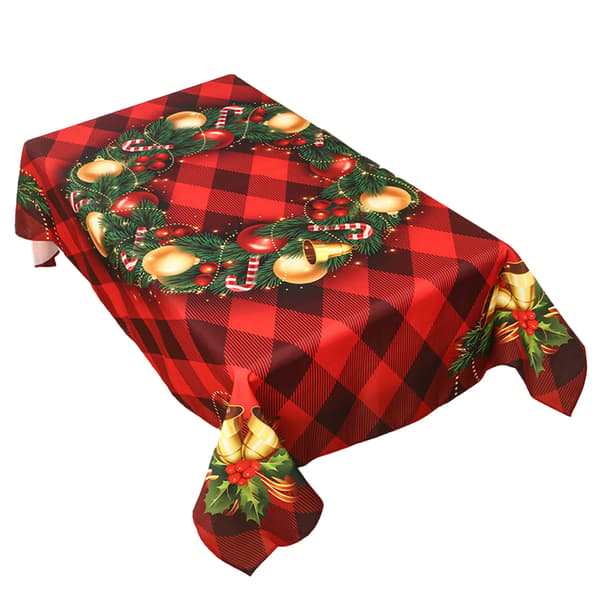 Tryckt Duk för Jul, Helg och Vinter, Rektangulär style 5