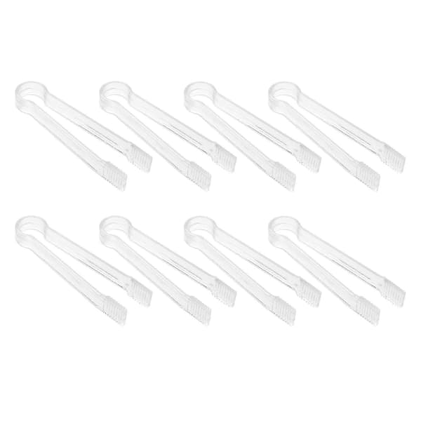 8 stk. Serveringstenger Mini Serveringsredskap Tenger Appetittenger Klart Sett Tenger