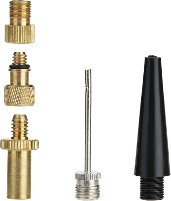5 st Cykelpumpsventiladapteranslutningar, Cykelventiladapter till C