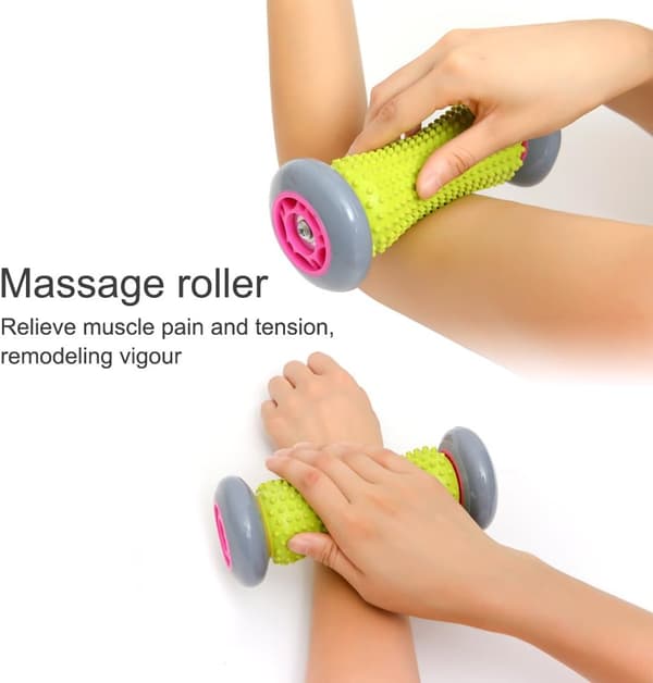 Fodmassage Rulle &amp; Pigbold Terapi Sæt Til Dybvævsmassage, Ergonomisk Design, Bærbar Bekvemmelighed, Hjemmekomfort, Triggerpunkt Terapi