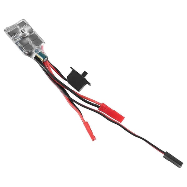30a Børstet Esc Elektrisk Hastighetskontroller Bremse Toveis Motor Hastighetskontroller For 1/16 1/18 1/24 R